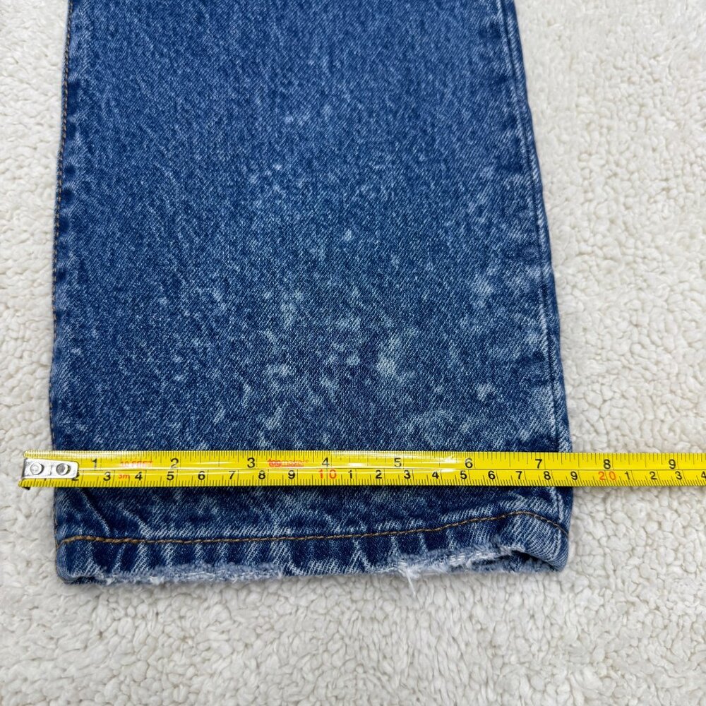 Levi's Premium 501 Womens Blue Jean Pants Distressed Button Fly, Size 31/26 NWT - Picture 12 of 13